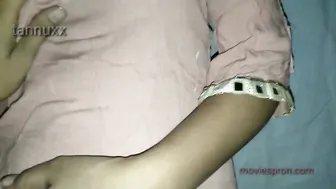 Horny Desi beauty shows XXX assets and takes cock into bald snatch