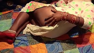 Big-assed Desi wife poses naked for her hubby and takes his XXX dick