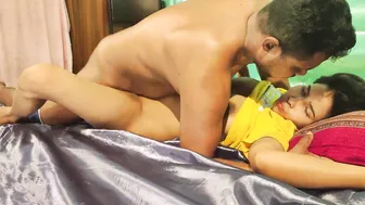 Lecherous Desi hussy has her moist pussy drilled by tireless brother