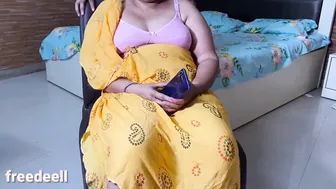 Indian gal has chudai with Desi stepbro after watching XXX video