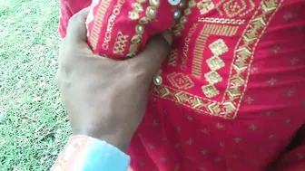 Slutty Desi woman banged at home after flashing XXX pussy outdoors