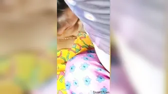 Outdoor video of Desi fellatrix surprising guy with XXX skills