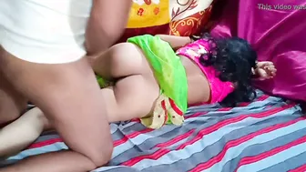 Sleeping Desi girl wakes up because hubby's XXX pipe drills pussy