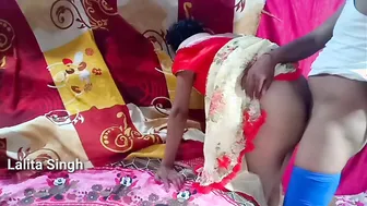 Vicious Desi girl brings XXX partner to the bedroom where they have sex