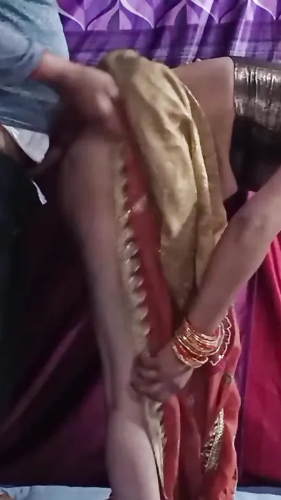 Pussy-hungry XXX buddy fucks Desi wife in spoons after fuck from behind