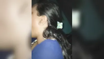 Shy and chubby Desi housewife nicely sucks XXX dick of her husband