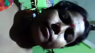 Natural Desi mature shows tits with big XXX nipples for her admirer