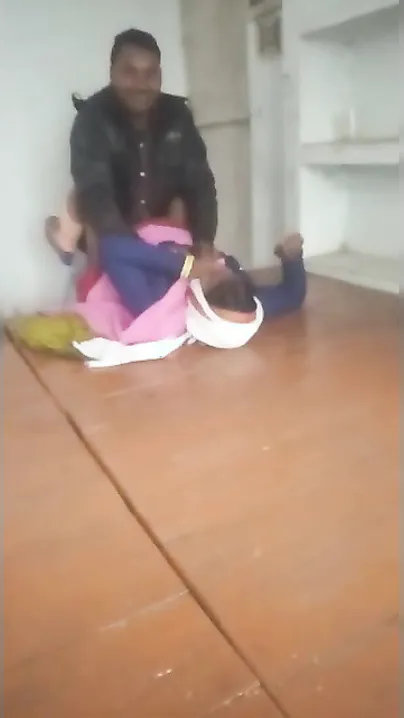 Desi man caught on the camera having XXX affair with shy housemaid