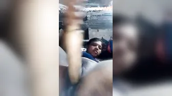 Smart Desi girl in blue bra finds XXX purpose for rolling pin