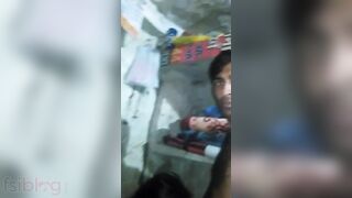 Whorish Desi slut vigorously sucks penis before XXX drilling