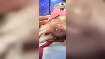 Mustached man watches Desi minx masturbating XXX hole with cucumber