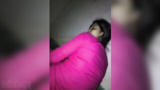 Desi lady's hairy XXX orifice is so beautiful that husband films it