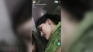 Married Desi whore live streams XXX marathon on a social network
