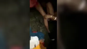 Village XXX whore has pussy fucked by Desi neighbour in the fresh air