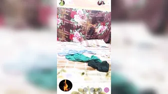 Private XXX show of Desi whore revealing her big tits and pussy