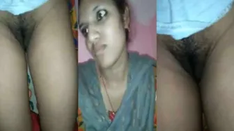 Shy Desi teeny hikes up dress to show her XXX pussy in the bathroom