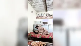 Village Desi couple making MMS video of their amateur XXX fucking