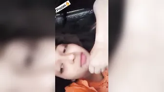 Young Desi seductress shows off her big XXX breasts for the camera