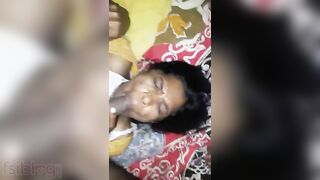 Elderly Desi maid pleases the house-owner with amateur XXX blowjob