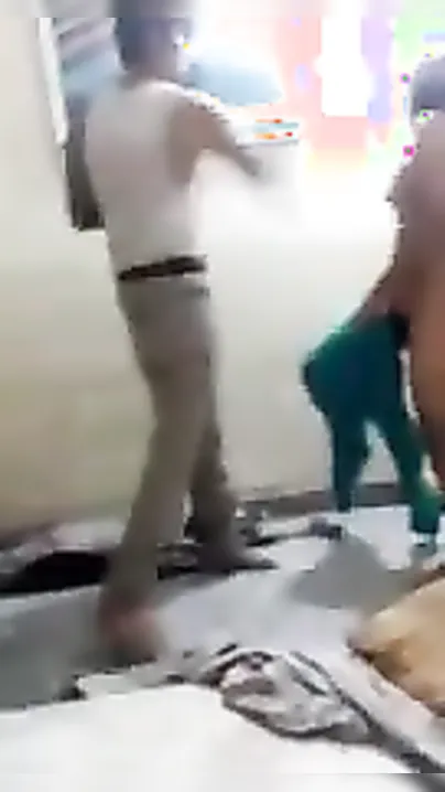Horny college students use mature Desi whore's XXX cunt in turns