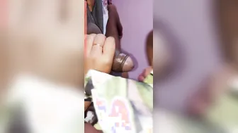 Busty Indian XXX girl gives deep blowjob to her neighbour MMS