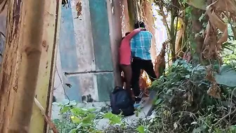 Desi XXX teen college friends fucking in the outdoor MMS