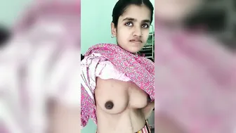 Young Desi XXX babe milking by her boyfriend MMS video