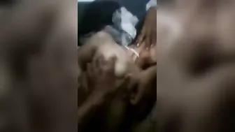 Indian XXX whore have a group sex with her young neighbours MMS