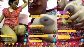 Tattooed sexy Indian girl shows her beautiful boobs on live cam XXX