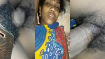 Skinny Desi XXX babe gets her nasty pussy hard fucked MMS