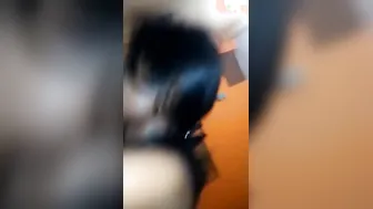 Nasty Desi girl gets her black XXX pussy fingered and fucked MMS