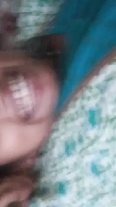 Indian XXX lovers romancing in bed and takes selfie video