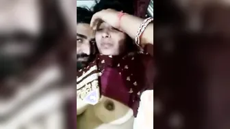 Cute Indian XXX couple have a hot sex and take a video MMS