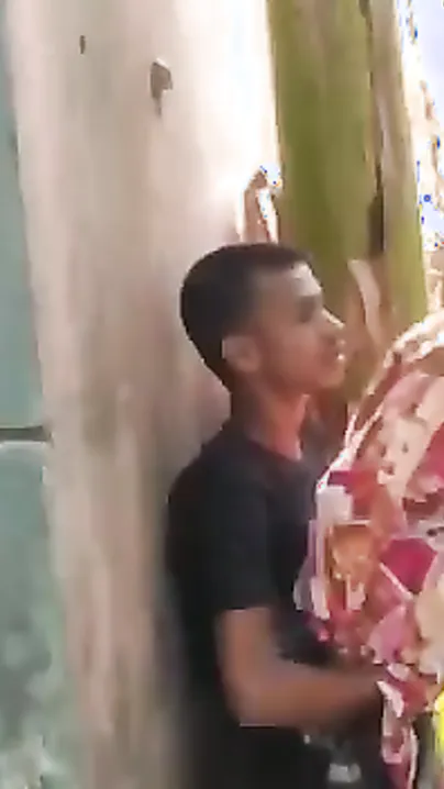 Man fucks Desi wife's XXX cavity in the reverse cowgirl pose outdoors
