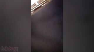 Village Desi XXX wife pulls top up to expose her small breasts MMS