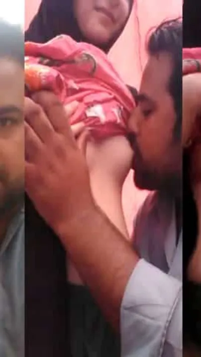 Village XXX girl’s tits captured on camera and licked by older Desi man