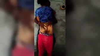 Desi girl is fucked by XXX lover in dirty room and has MMS clip leaked