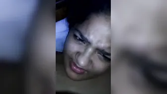 Man has XXX sex with hot Desi wife who knows nothing about MMS leaking
