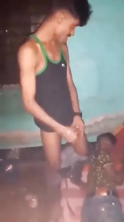 Desi charmer has mouth and pussy penetrated during XXX group sex MMS