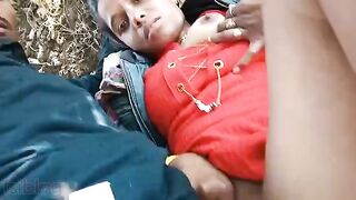 Boy fucks Desi chick with juicy booty outdoors in private XXX video