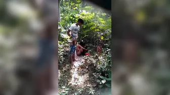 XXX clip of lustful young man who penetrates Desi woman's pussy deep