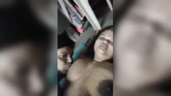 Desi girl has nipples licked by Devar making XXX video for MMS viewers