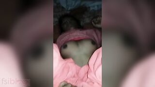 Desi is fucked in MMS video made by her XXX lover with the camera
