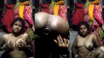 Amateur Desi girl has naked XXX body parts to show off on camera