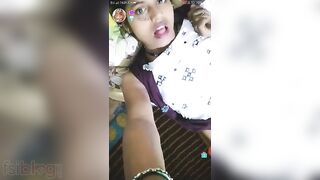 Desi girl's mouth and twat are drilled by XXX lover in MMS video