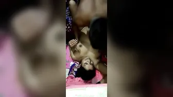 Desi girl is fucked by XXX partner without knowing it becomes MMS