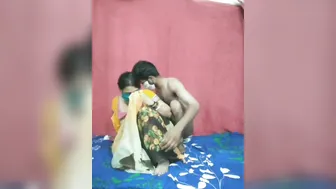 Desi MILF is about to be banged by her impatient XXX lover at home