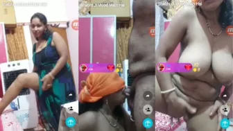 Indian Bhabhi voraciously sucks Desi XXX penis during live show