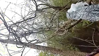 Outdoor XXX video of Desi Bhabhi who is banged in the cowgirl pose