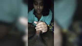 Tamil Desi college XXX girl sucking fat dick of her boyfriend MMS